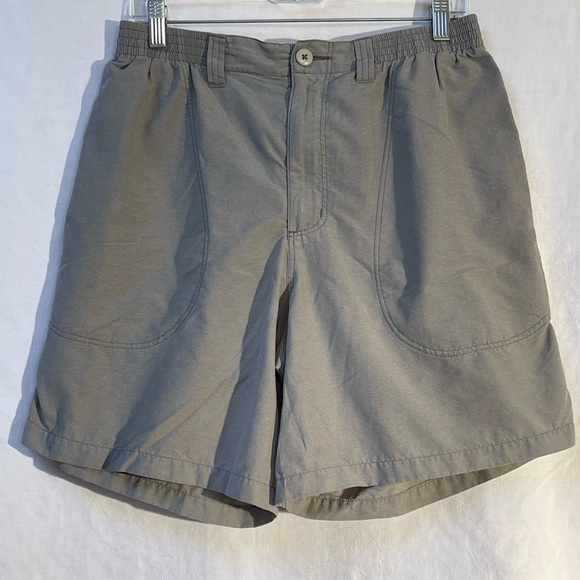 Patagonia Shorts Mens 30 Gray Tan Summer Outdoor Beach Casual Vacation - Picture 5 of 7